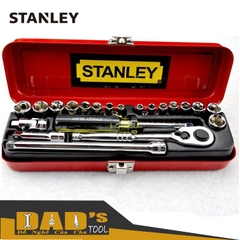 BỘ TUÝP 1/4 Inch CẦN TỰ ĐỘNG 21 CHI TIẾT STANLEY 89-507
