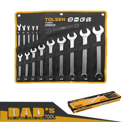 BỘ 14 CỜ LÊ VÒNG MIỆNG 6-32MM TOLSEN - 15889