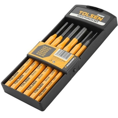 BỘ 6 MŨI ĐỘT SẮT CÔNG NGHIỆP 150MM TOLSEN - 25090