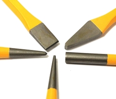 BỘ 5 MŨI ĐỘT SẮT CÔNG NGHIỆP 150MM TOLSEN - 25091