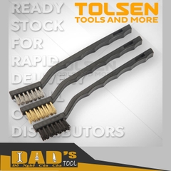 BỘ 3 BÀN CHẢI 180MM TOLSEN - 32059