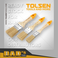 BỘ 3 CÂY CỌ SƠN CÁN GỖ TOLSEN 40144/45