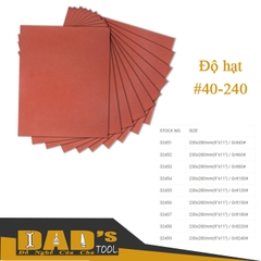 BỘ 10 TỜ GIẤY NHÁM KHÔ 230x280mm #40-240 TOLSEN 32451-59