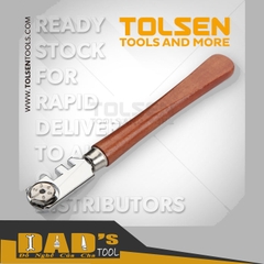DAO CẮT KÍNH CÁN GỖ 130MM TOLSEN - 41030