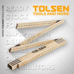 THƯỚC XẾP 2M TOLSEN - 35046/47