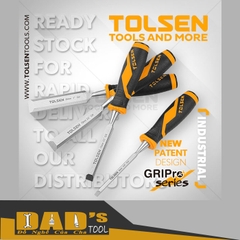 BỘ 4 ĐỤC GỖ CÁN NHỰA MỀM 6/13/19/25MM TOLSEN - 25384