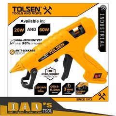 SÚNG ĐIỆN BẮN KEO NẾN CÔNG NGHIỆP 20-60W TOLSEN 38070/71