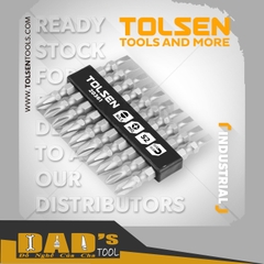 BỘ 10 MŨI VÍT 2 ĐẦU CỘNG - TRỪ TOLSEN - 20361