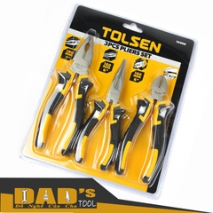 BỘ 3 KỀM RĂNG - CẮT - NHỌN TOLSEN - 10400/410