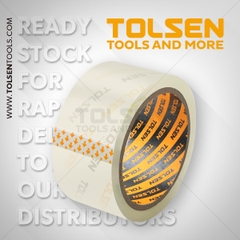 BĂNG KEO TRONG SIÊU TRẮNG 48MMM TOLSEN 50203/06