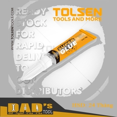 KEO SIÊU DÍNH 3g ( VỈ 12 TUÝP) TOLSEN - 50190