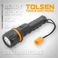 ĐÈN PIN CÁN BỌC NHỰA TOLSEN - 60020/21