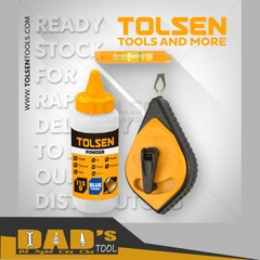 CUỘN DÂY PHẤN 30M CÓ THƯỚC THỦY TOLSEN-  42013