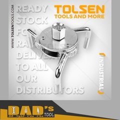 VAM THÁO CỐC LỌC DẦU 3 CHẤU 65-120MM TOLSEN - 65110