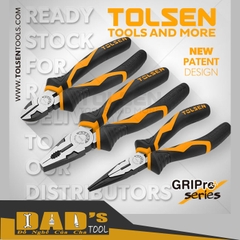 BỘ 3 KỀM RĂNG - CẮT - NHỌN TOLSEN - 10400/410