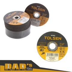 ĐĨA CẮT SẮT-INOX 105-125x1.2MM TOLSEN 76101-03