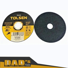 ĐĨA CẮT SẮT-INOX MỎNG 100/115/125x1.0MM TOLSEN - 76131/32/33