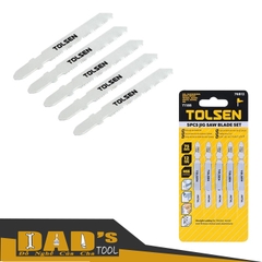 LƯỠI CƯA LỌNG DÙNG CHO SẮT (VỈ 5 LƯỠI) 75MM-12/21TPI TOLSEN - 76811/12
