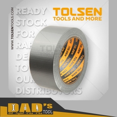 BĂNG KEO VẢI DUCT TAPE SIÊU DÍNH 48MM TOLSEN - 50281/82