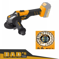 THÂN MÁY MÀI GÓC PIN 20V M14x125MM (KHÔNG THAN) TOLSEN - 87278