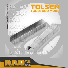 HỘP 1000 KIM BẤM U VUÔNG 1.2mm TOLSEN 43028/29/30