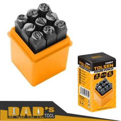 BỘ ĐÓNG SỐ 3/6MM 9 CÂY 0-9 TOLSEN - 25094/97