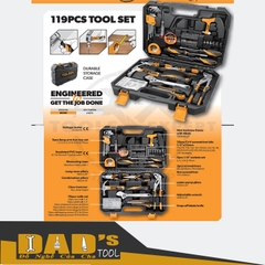 BỘ DỤNG CỤ 119 CHI TIẾT TOLSEN - 85350