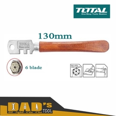 DAO CẮT KÍNH CÁN GỖ 130MM TOTAL - THT561301