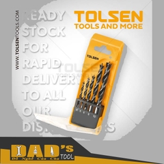 BỘ 5 MŨI KHOAN GỖ 4-10MM TOLSEN - 75625