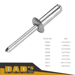 GÓI 50 CÁI RIVE RÚT 2.4/3.2/4/4.8mm TOLSEN 43005-12