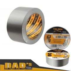 BĂNG KEO VẢI DUCT TAPE SIÊU DÍNH 48MM TOLSEN - 50281/82