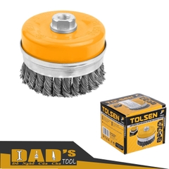 CHÉN CƯỚC TRÒN SỢI XOẮN D75/100mmxM14x2  TOLSEN 77513/15