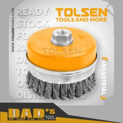 CHÉN CƯỚC TRÒN SỢI XOẮN D75/100mmxM14x2  TOLSEN 77513/15