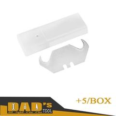 LƯỠI DAO TRÁI ẤU 50x19x31x0.6MM (TÉP 5 LƯỠI) TOLSEN - 30013