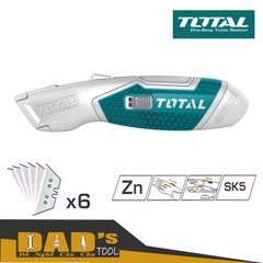 DAO RỌC LƯỠI LIỀN 61x19MM (Kèm 6 Lưỡi) TOTAL - TG5126101