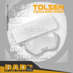 LƯỠI DAO TRÁI ẤU 50x19x31x0.6MM (TÉP 5 LƯỠI) TOLSEN - 30013
