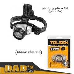ĐÈN SOI ẾCH 7 LED DÙNG PIN TOLSEN - 60011