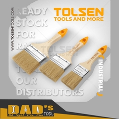 BỘ 3 CÂY CỌ SƠN CÁN GỖ TOLSEN 40144/45