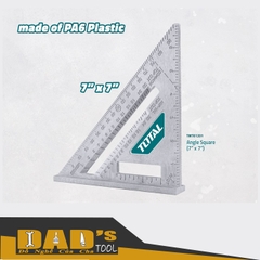 THƯỚC EKE NHỰA ABS 180MM/7