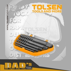 BỘ 5 MŨI KHOAN ỐC GÃY TOLSEN - 33505