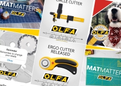 DAO CẮT CÔNG NGHIỆP 18mm OLFA BN-AL/BN-L