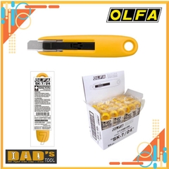 DAO CẮT AN TOÀN 17.5mm OLFA SK-7/24 (Tụ Thu Lưỡi)