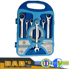 BỘ CỜ LÊ (CHÌA KHÓA) VÒNG - MIỆNG TỰ ĐỘNG 7 Size C-MART T0010