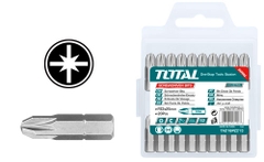 MŨI VÍT BAKE 8 CẠNH PZ2x25-50MM THÉP S2 TOTAL - TAC16PZ213/23