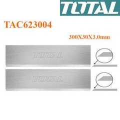 BỘ 3 LƯỠI DAO BÀO LIÊN HỢP W18 200/300x30x3.0MM TOTAL TAC622004/3004