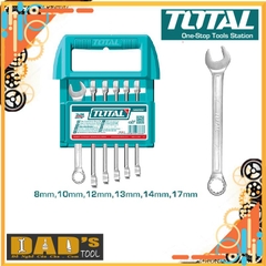 BỘ 6 CỜ LÊ VÒNG MIỆNG 8 ĐẾN 17MM TOTAL - THT103266