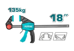 KẸP NHANH CHỮ F 450-900MM TOTAL - THT1346801/02/03