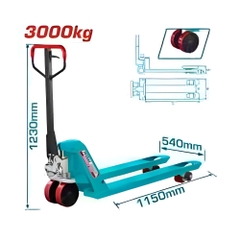 XE NÂNG TAY 2.5-3.0 TẤN TOTAL -THT301251/301