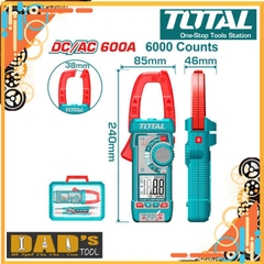 KỀM ĐO DC/AC KỸ THUẬT SỐ 600A TOTAL - TMT766002