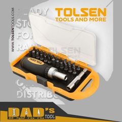BỘ TUA VÍT  26 CHI TIẾT TOLSEN - 20034